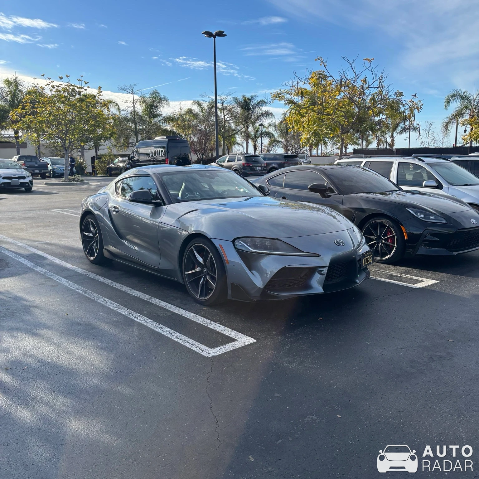 Toyota GR Supra A90 spotted in San Clemente, United States