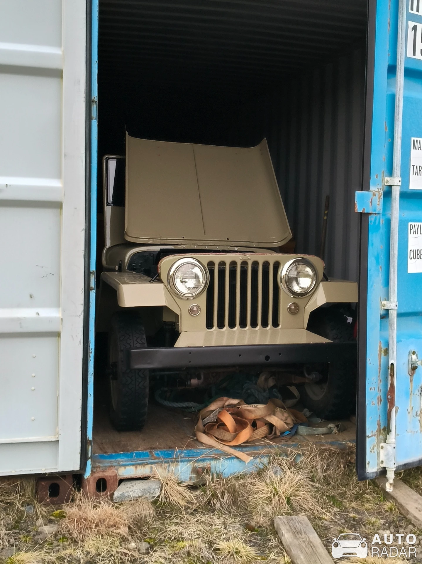 Jeep CJ spotted in Egilsstaðir