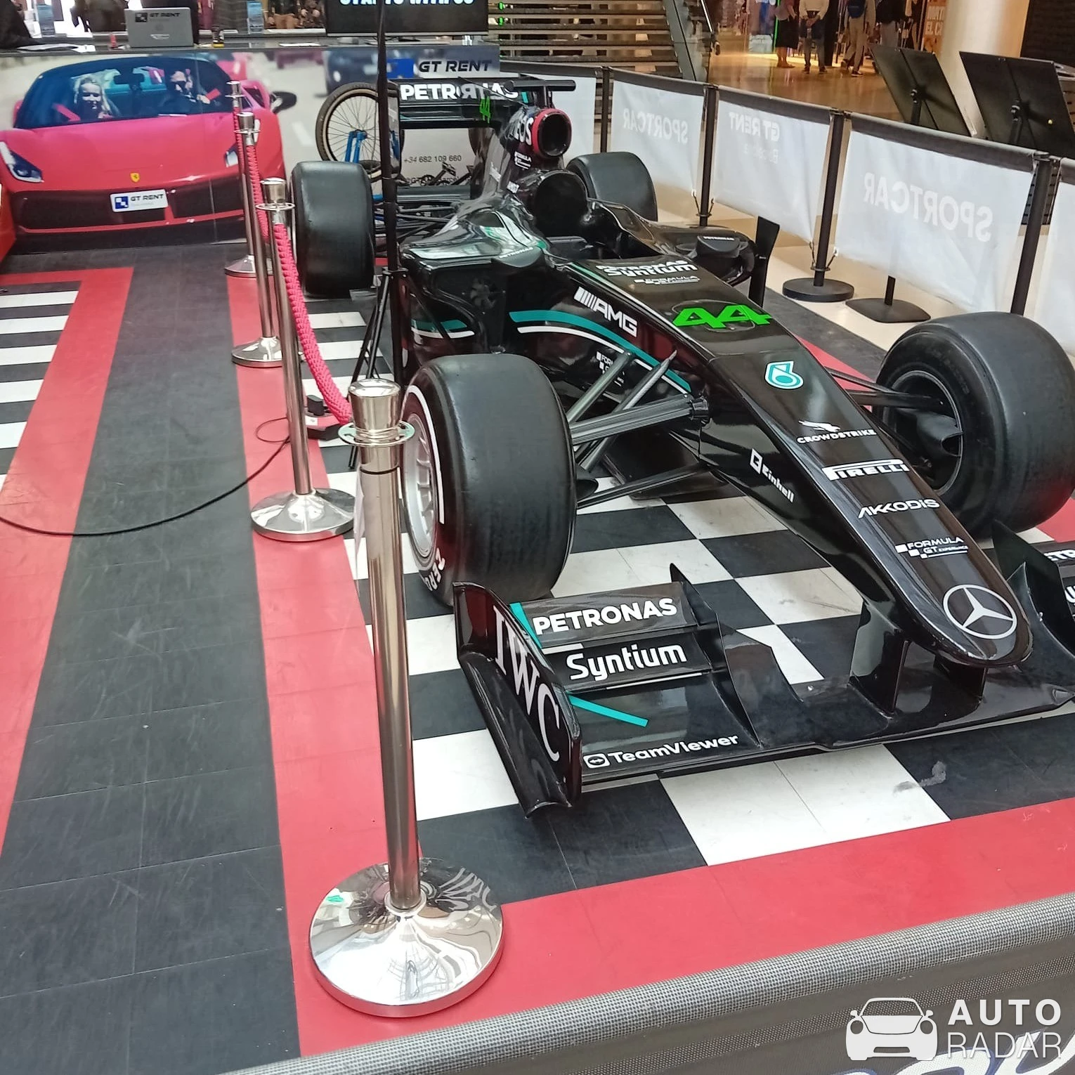 Mercedes-AMG F1 W09 EQ Power+ spotted in Barcelona, Spain