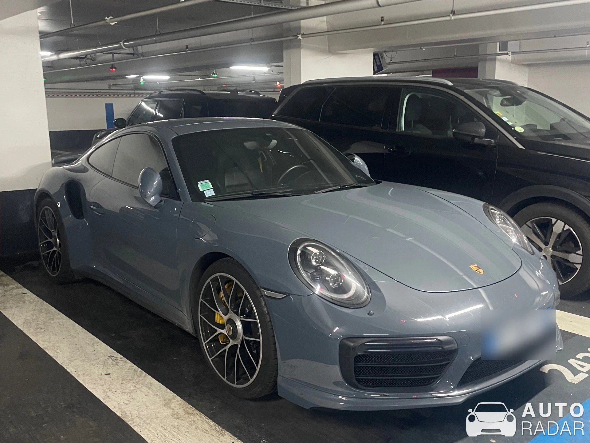 Porsche 991 Turbo S MkII spotted in Paris, France