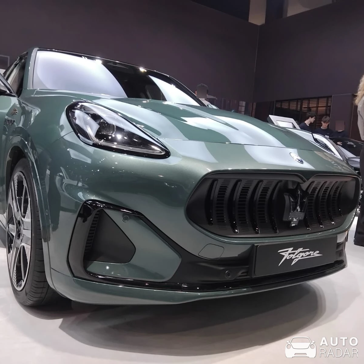 Maserati Grecale Folgore spotted in Brussel