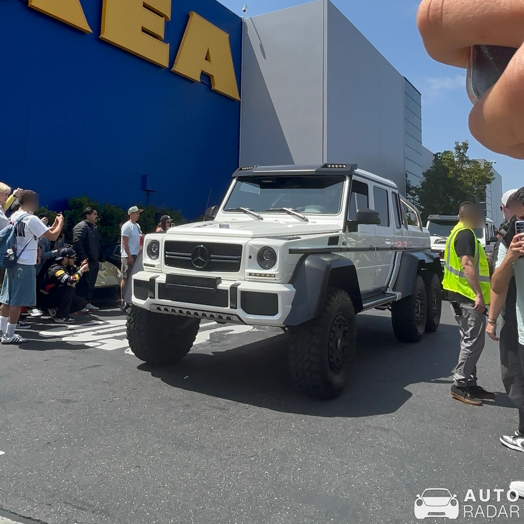 Mercedes-Benz G 63 AMG 6x6 spotted in Costa Mesa