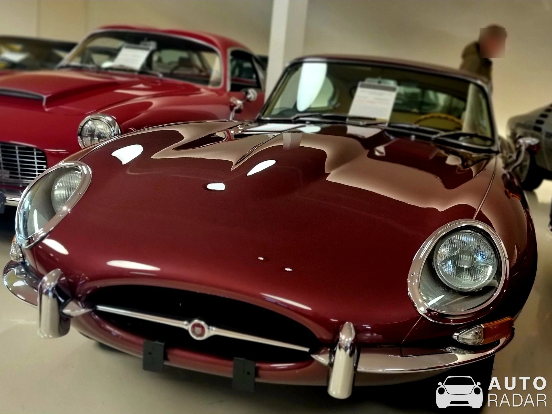 Jaguar E-Type spotted in Brummen, Netherlands