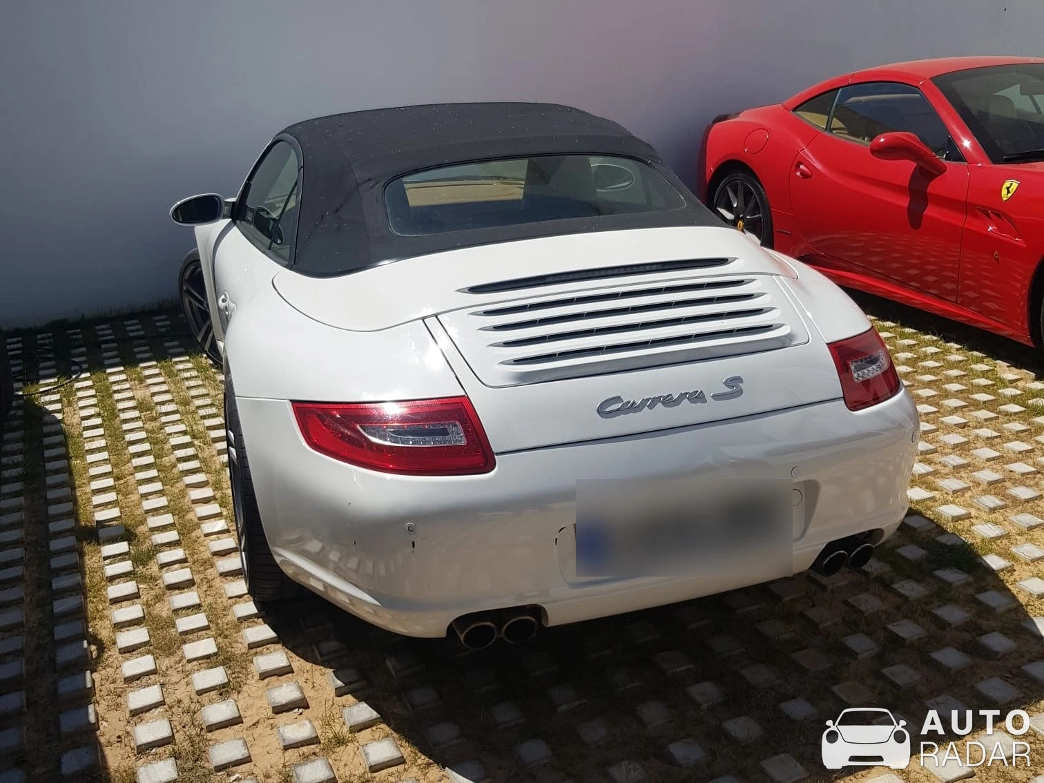 Porsche 997 Carrera S Cabriolet spotted in Huércal de Almería, Spain