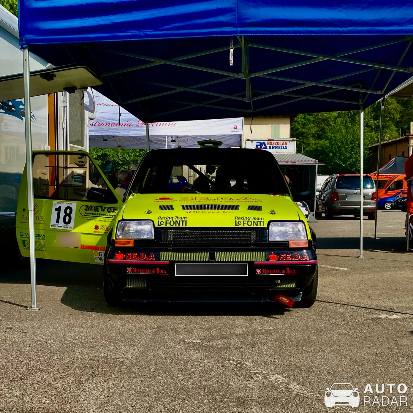 Renault Super 5 GT Turbo spotted in Ciano d'Enza
