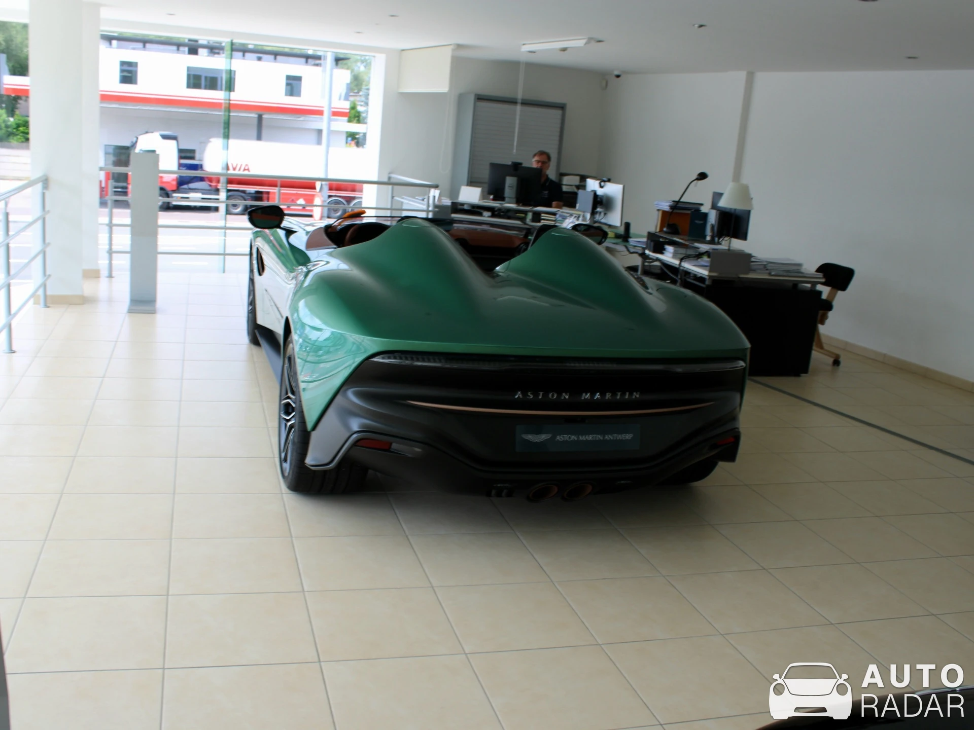 Aston Martin DBR22 spotted in Wommelgem