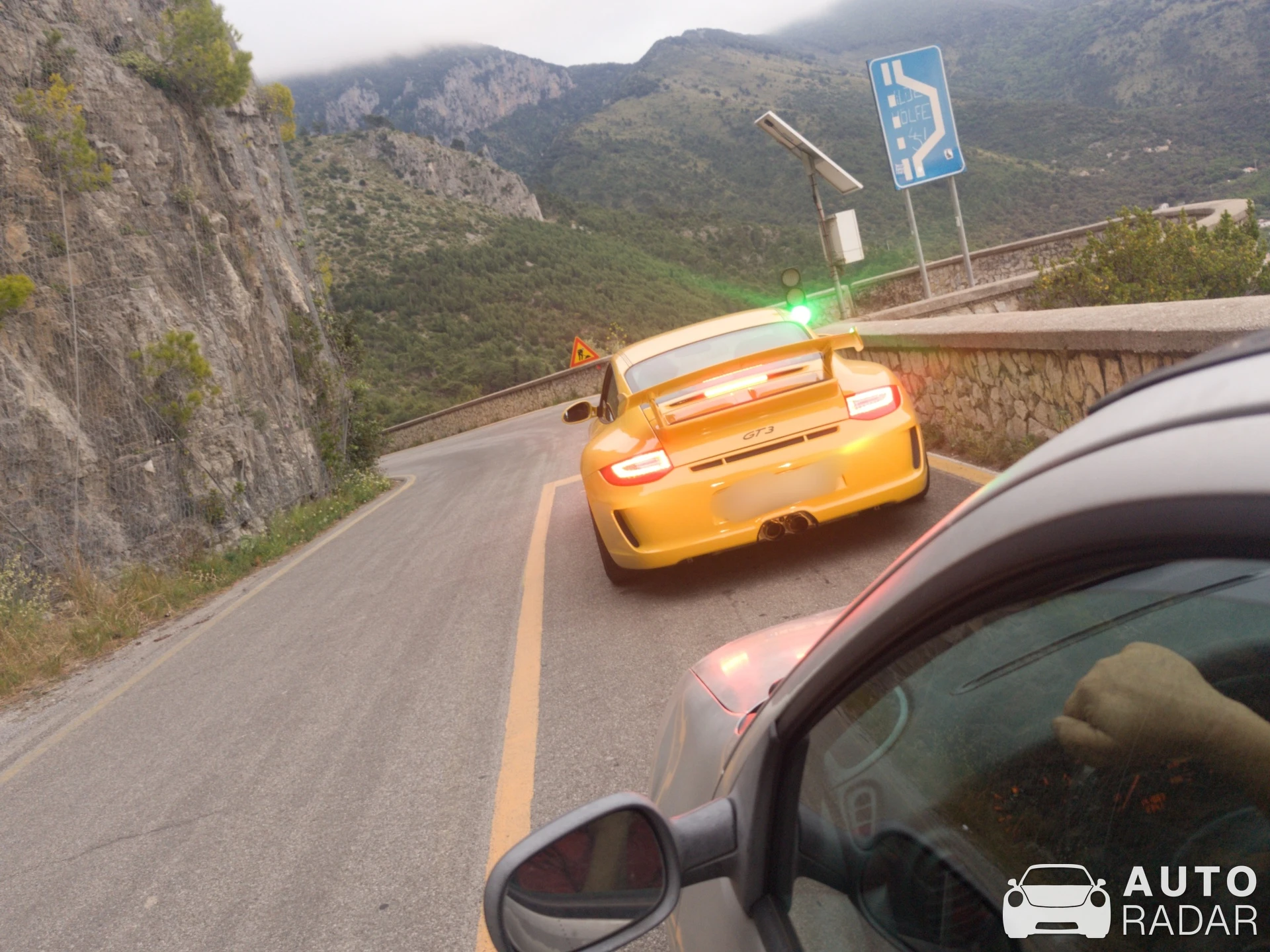 Porsche 997 GT3 MkII spotted in Maratea