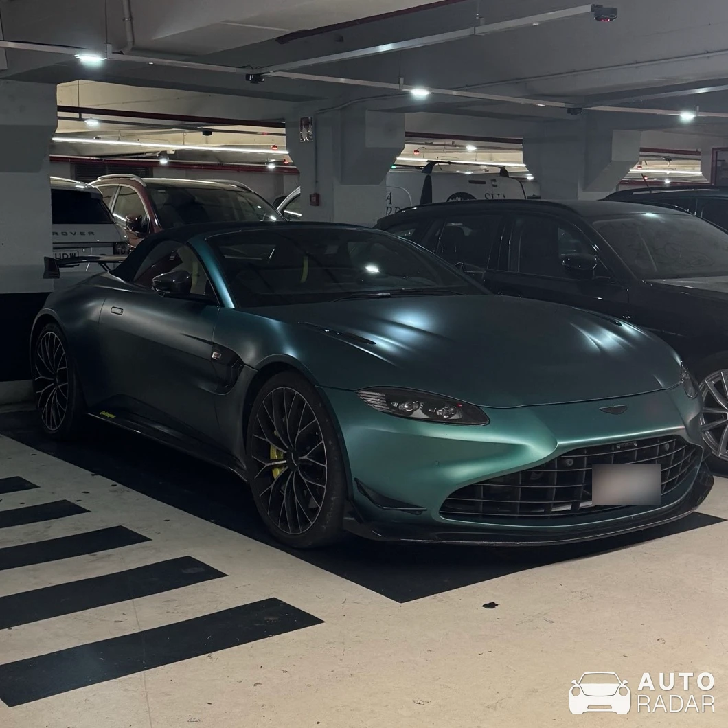 Aston Martin Vantage F1 Safety Car spotted in Barcelona