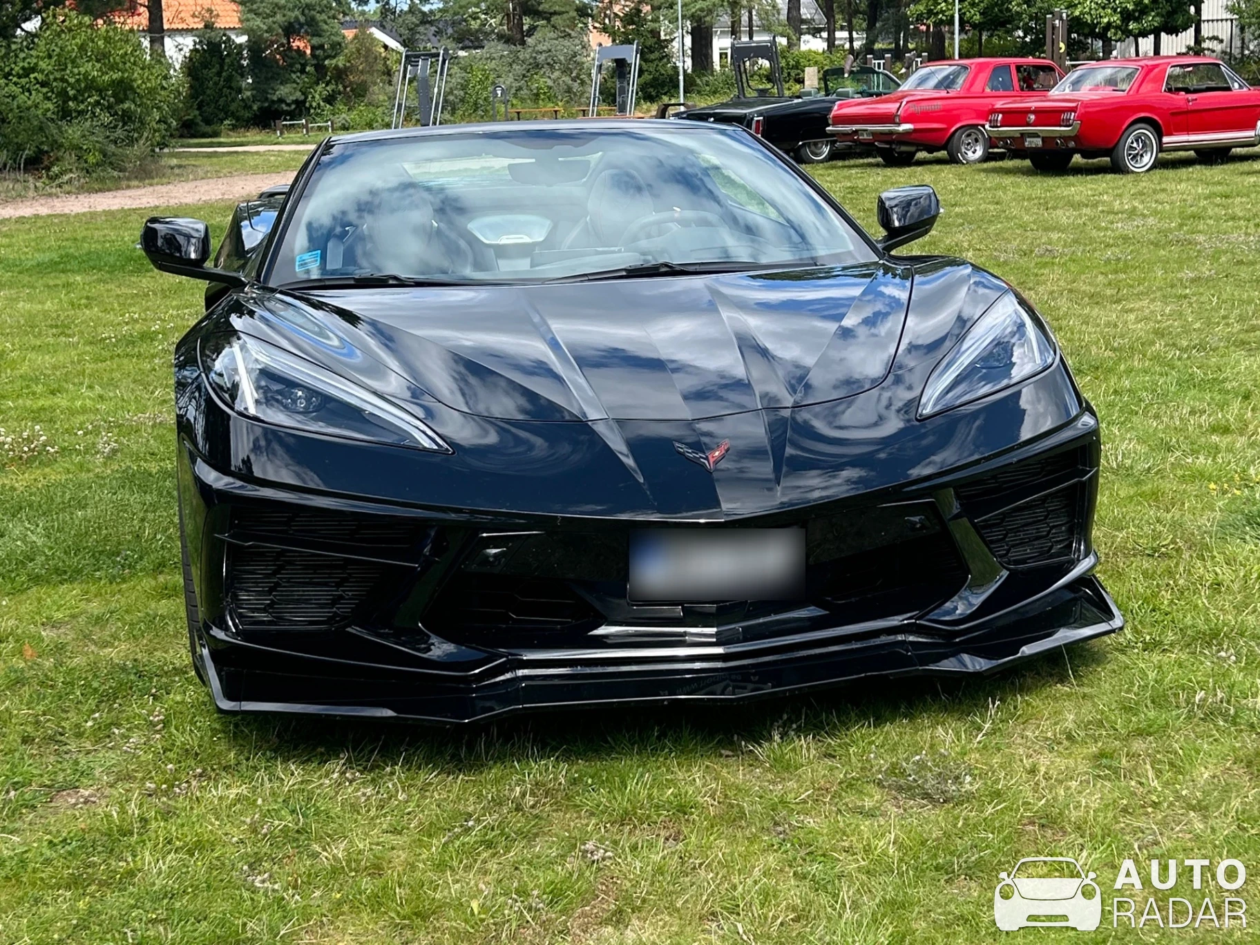 Chevrolet Corvette C8 spotted in Skåne län, Sweden