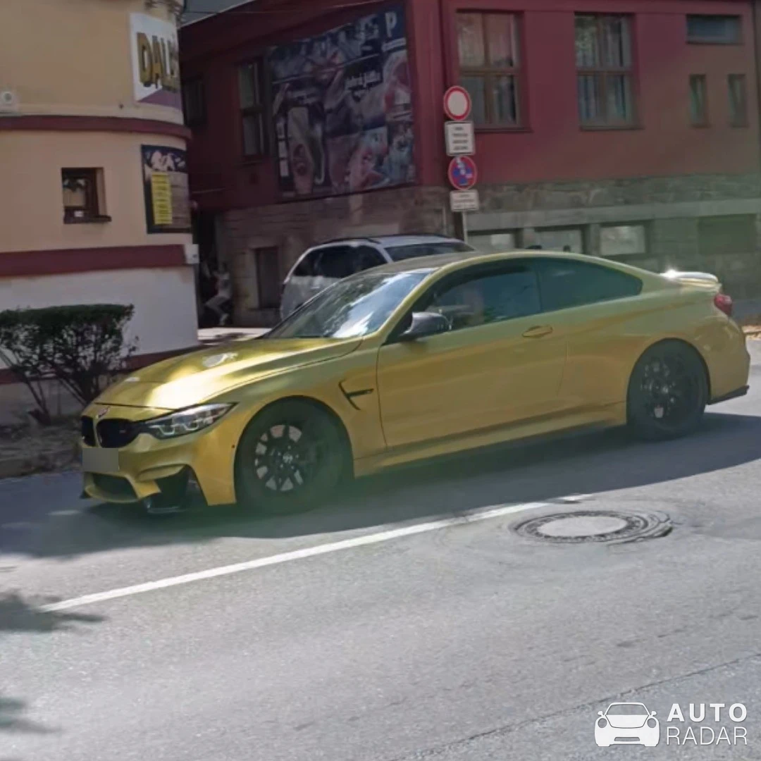 BMW M4 F82 Coupé spotted in Okres Znojmo, Czechia