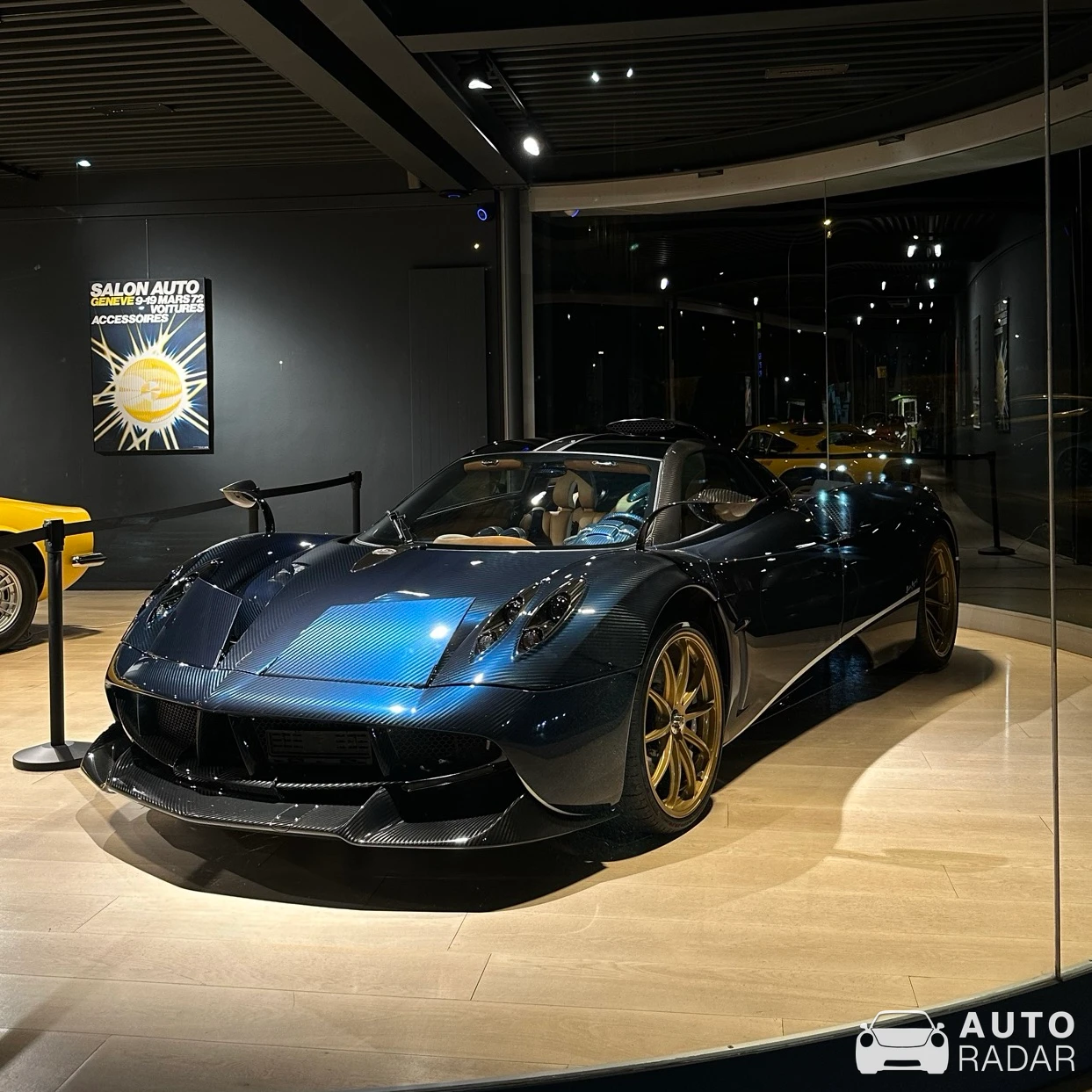 Pagani Huayra Nautilo spotted in Gland