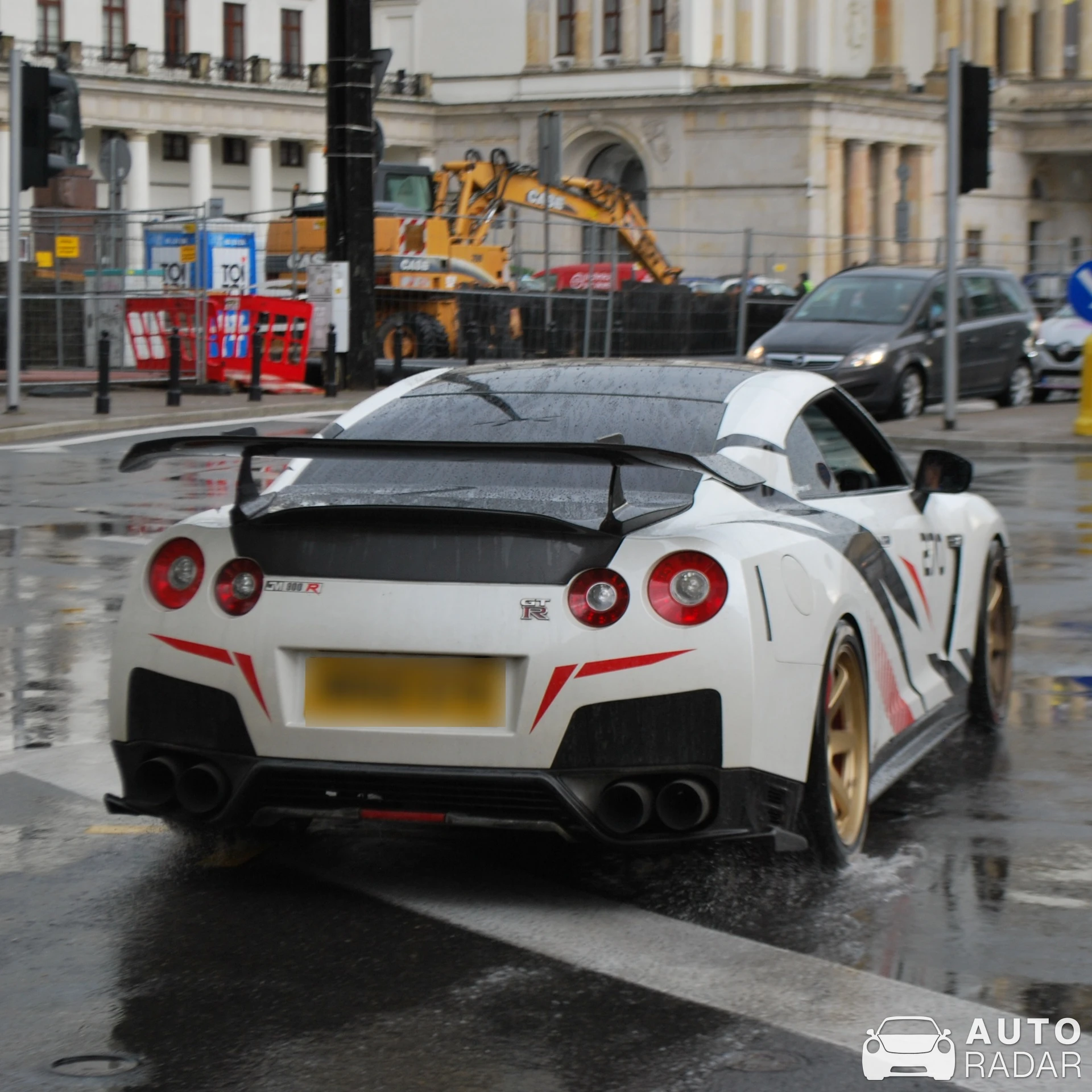 Nissan GT-R R35 spotted in Warszawa, Poland