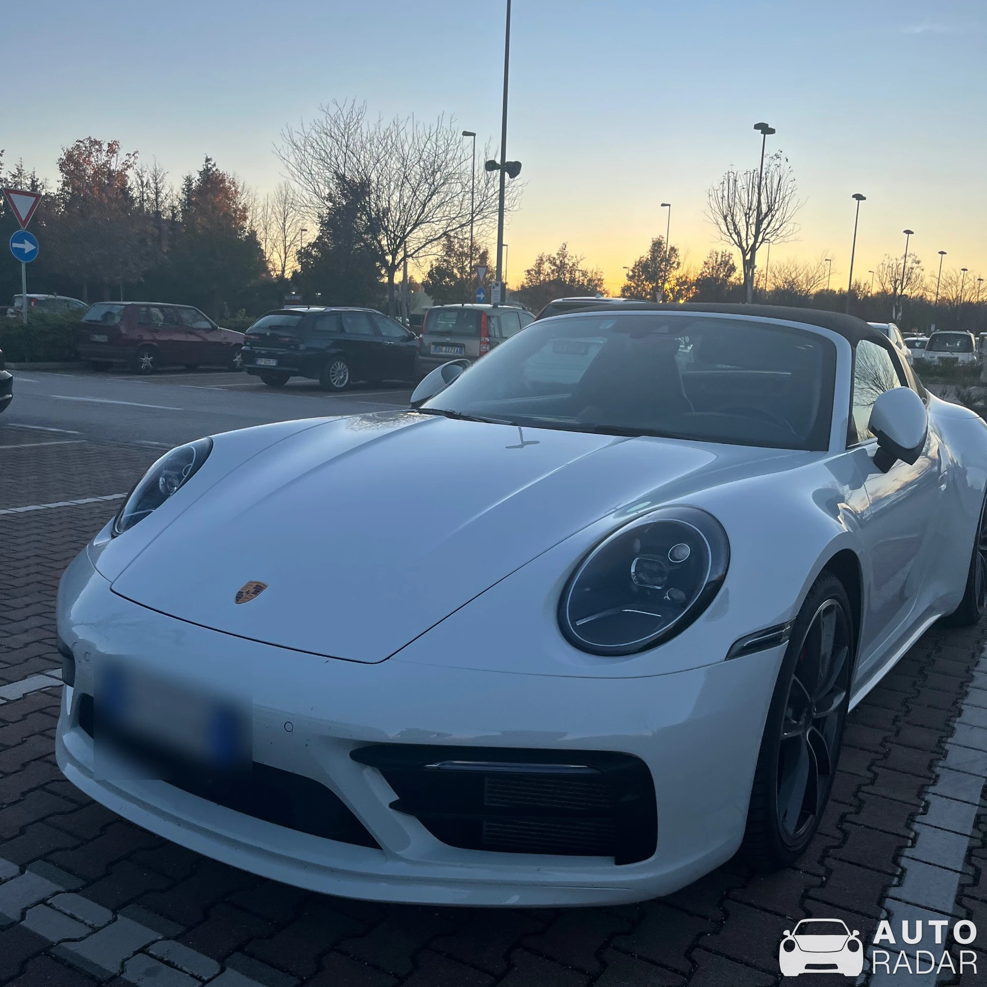 Porsche 992 Targa 4S MkI spotted in Corridonia, Italy