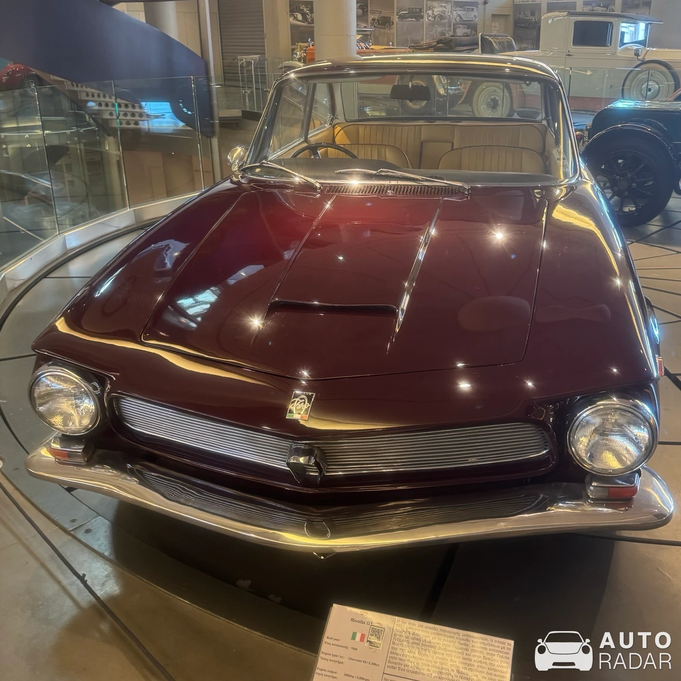 Iso Rivolta IR 300 GT spotted in Athina