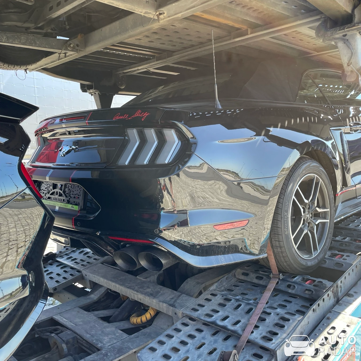Ford Mustang Shelby Super Snake GT Convertible 2018 spotted in Kierzno