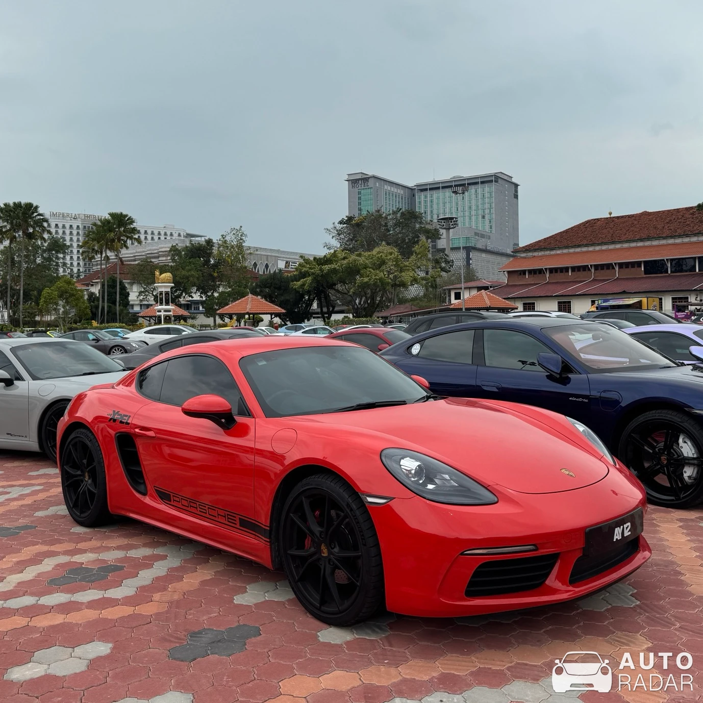 Porsche 718 Cayman S spotted in Melaka, Malaysia