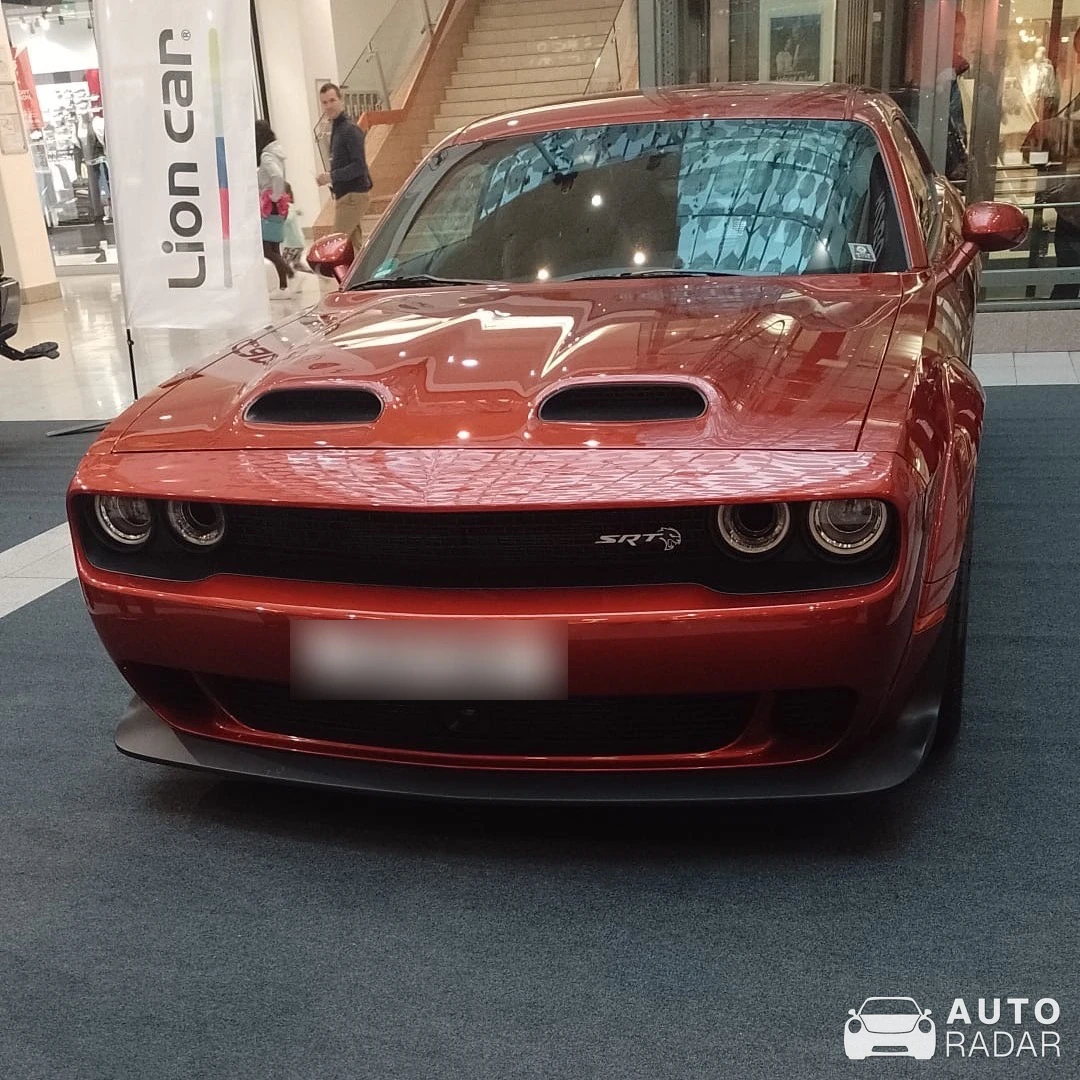 Dodge Challenger SRT Hellcat spotted in Banská Bystrica, Slovakia