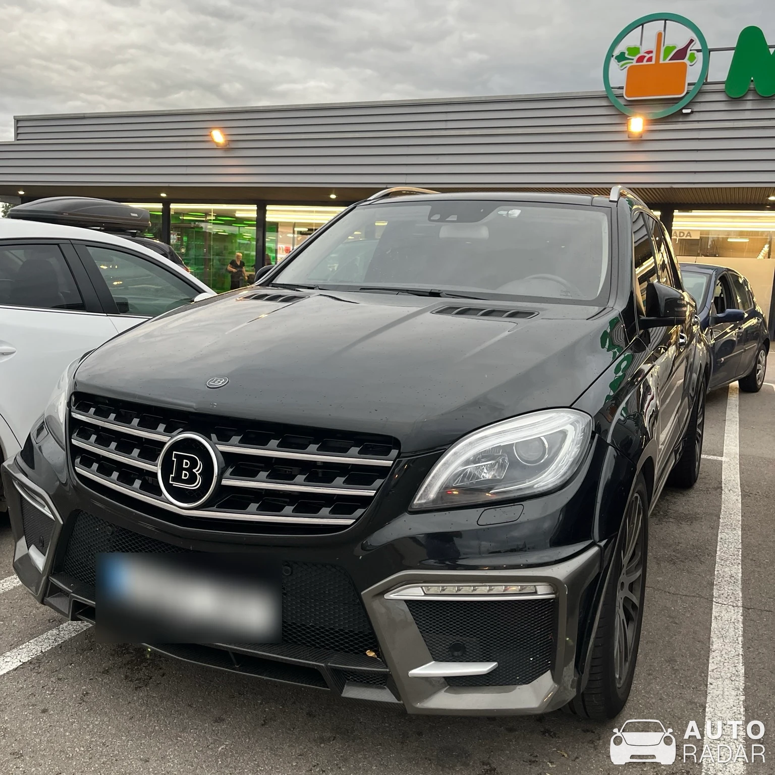Mercedes-Benz Brabus ML 700 Widestar spotted in Castelló d'Empúries