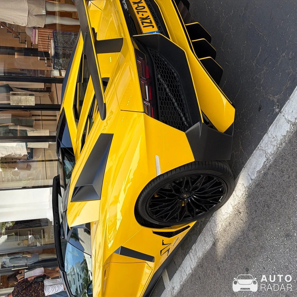 Lamborghini Aventador LP750-4 SuperVeloce Roadster spotted in Estepona