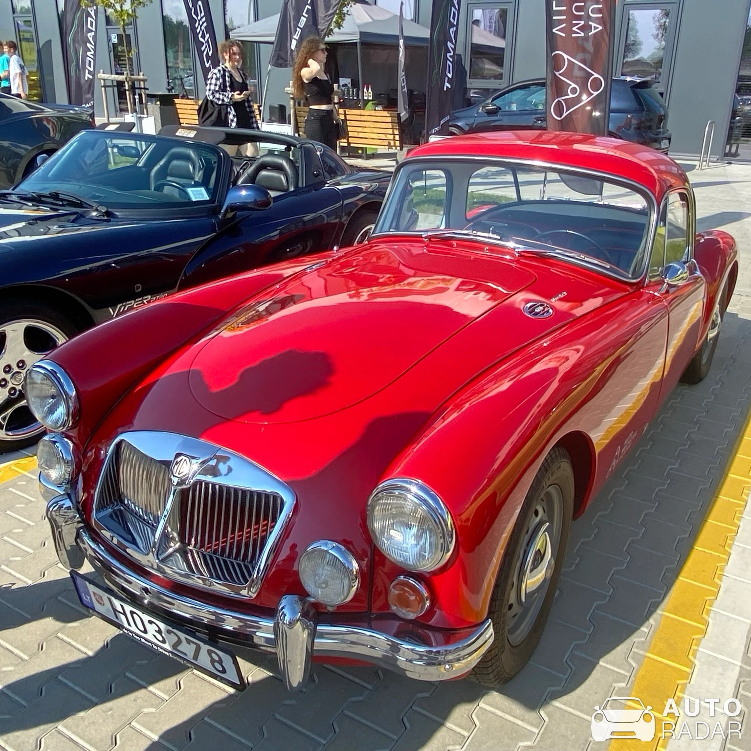 MG MGA spotted in Kaunas, Lietuva
