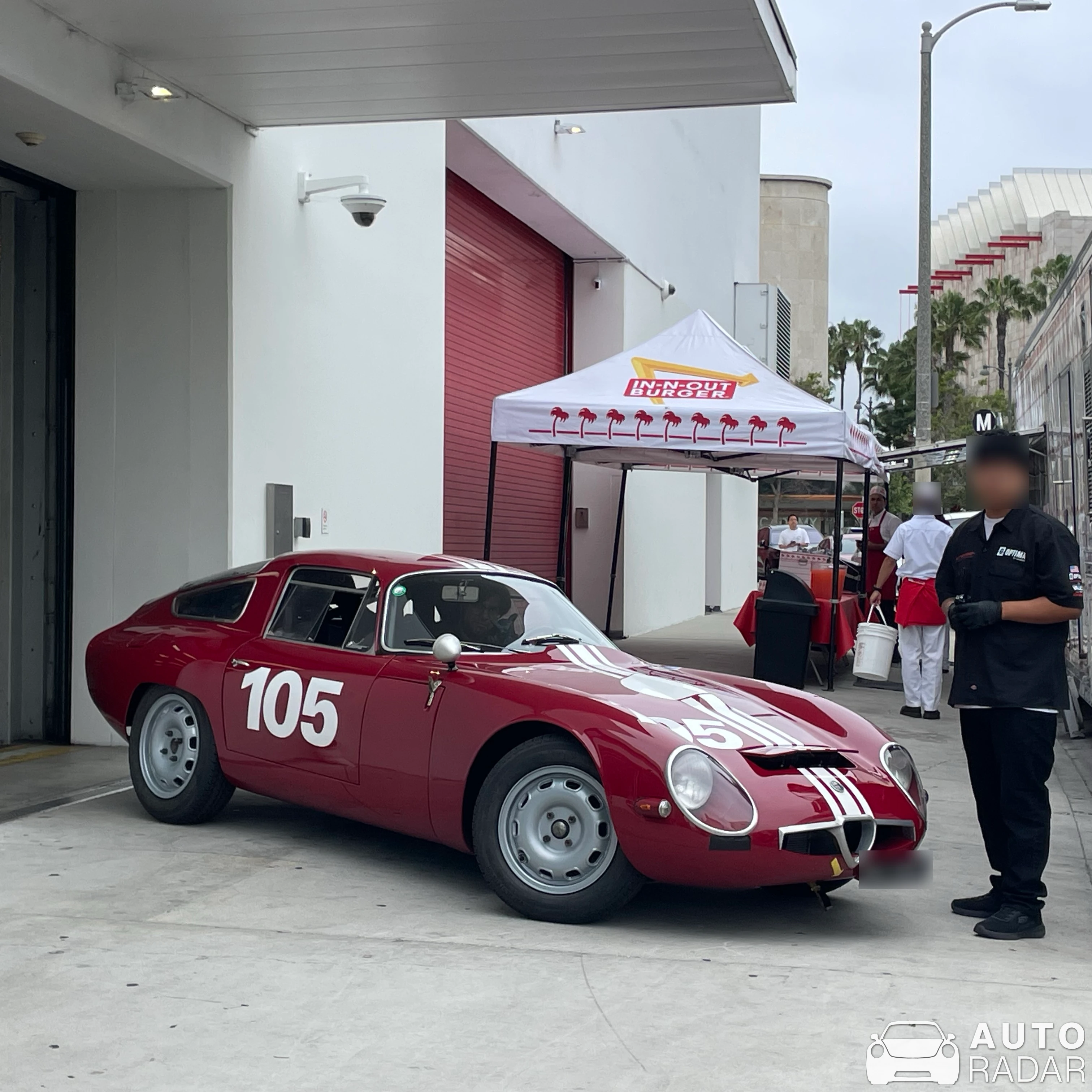 Alfa Romeo TZ3 spotted in Los Angeles
