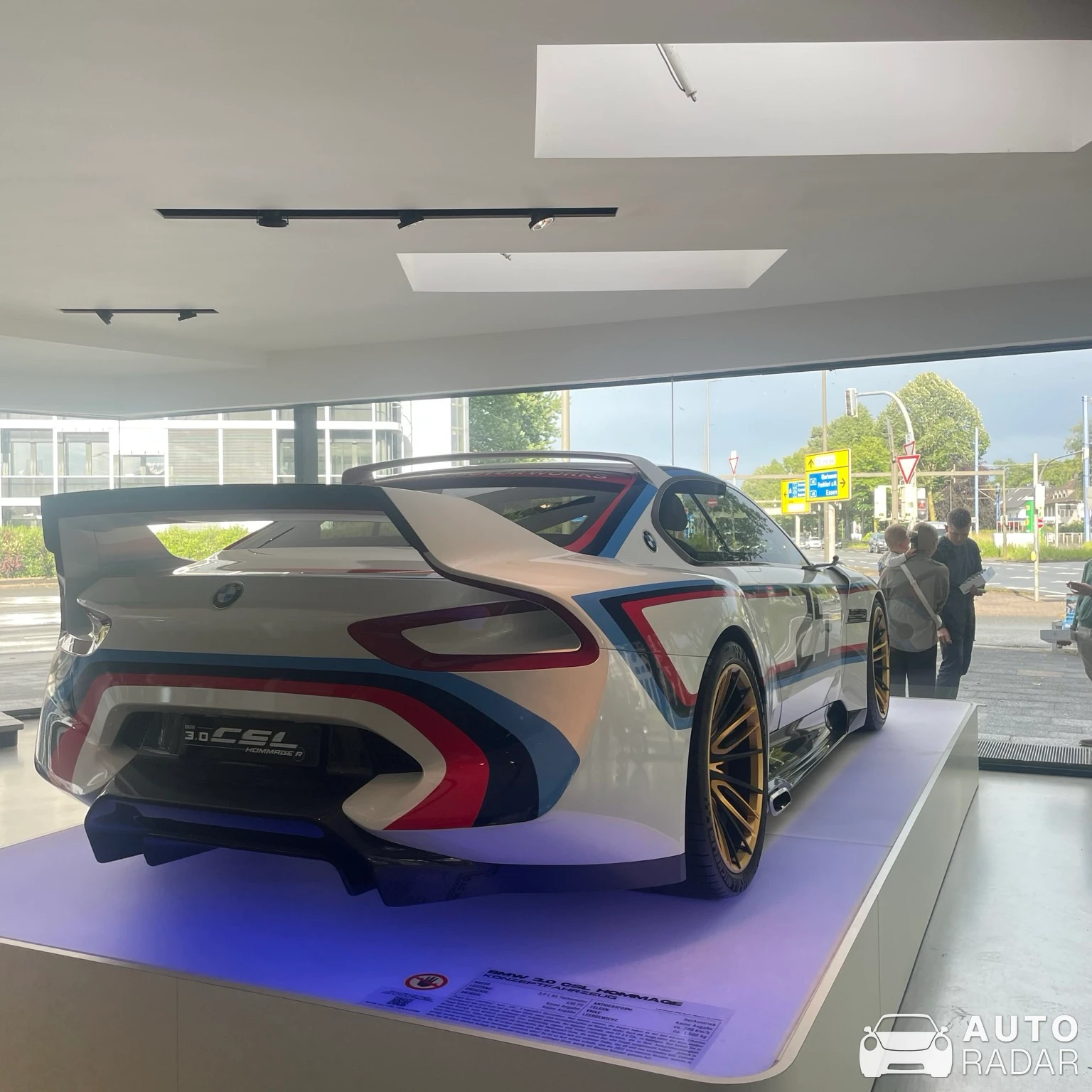 BMW 3.0 CSL Hommage spotted in Dortmund