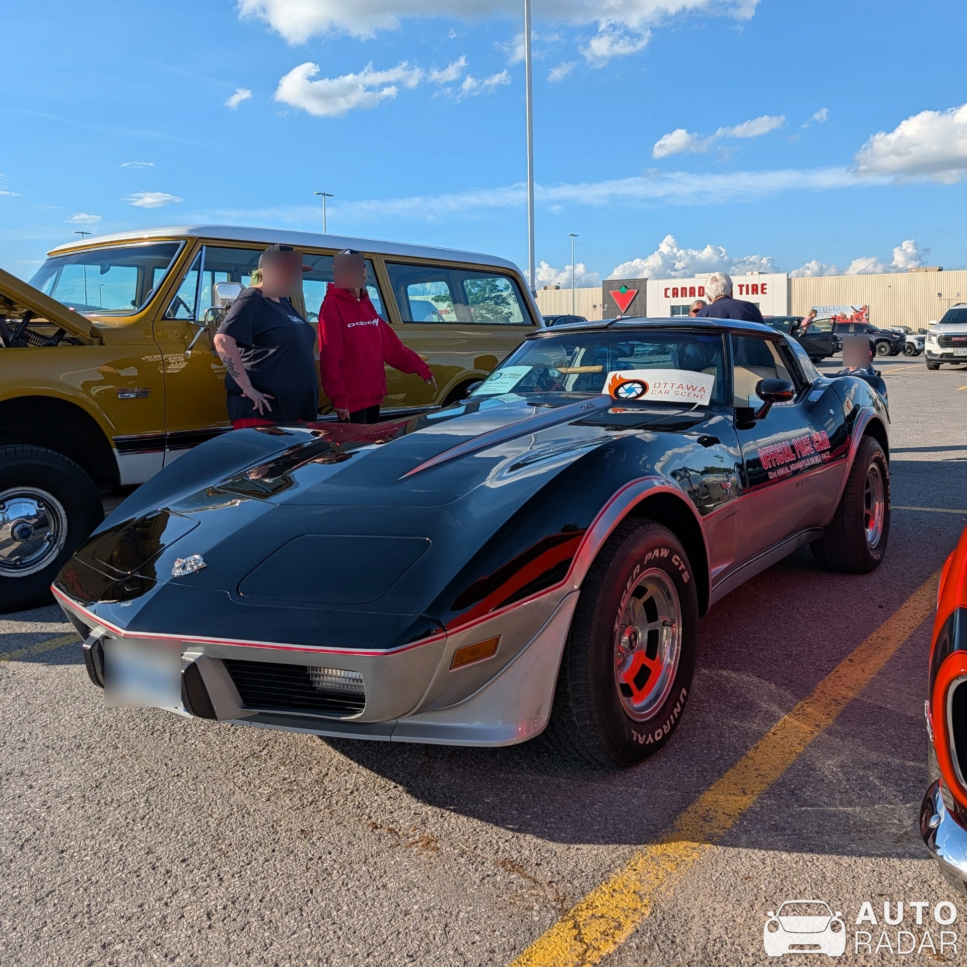 Chevrolet Corvette C3 Pace Car Edition L82 spotted in Carleton Place