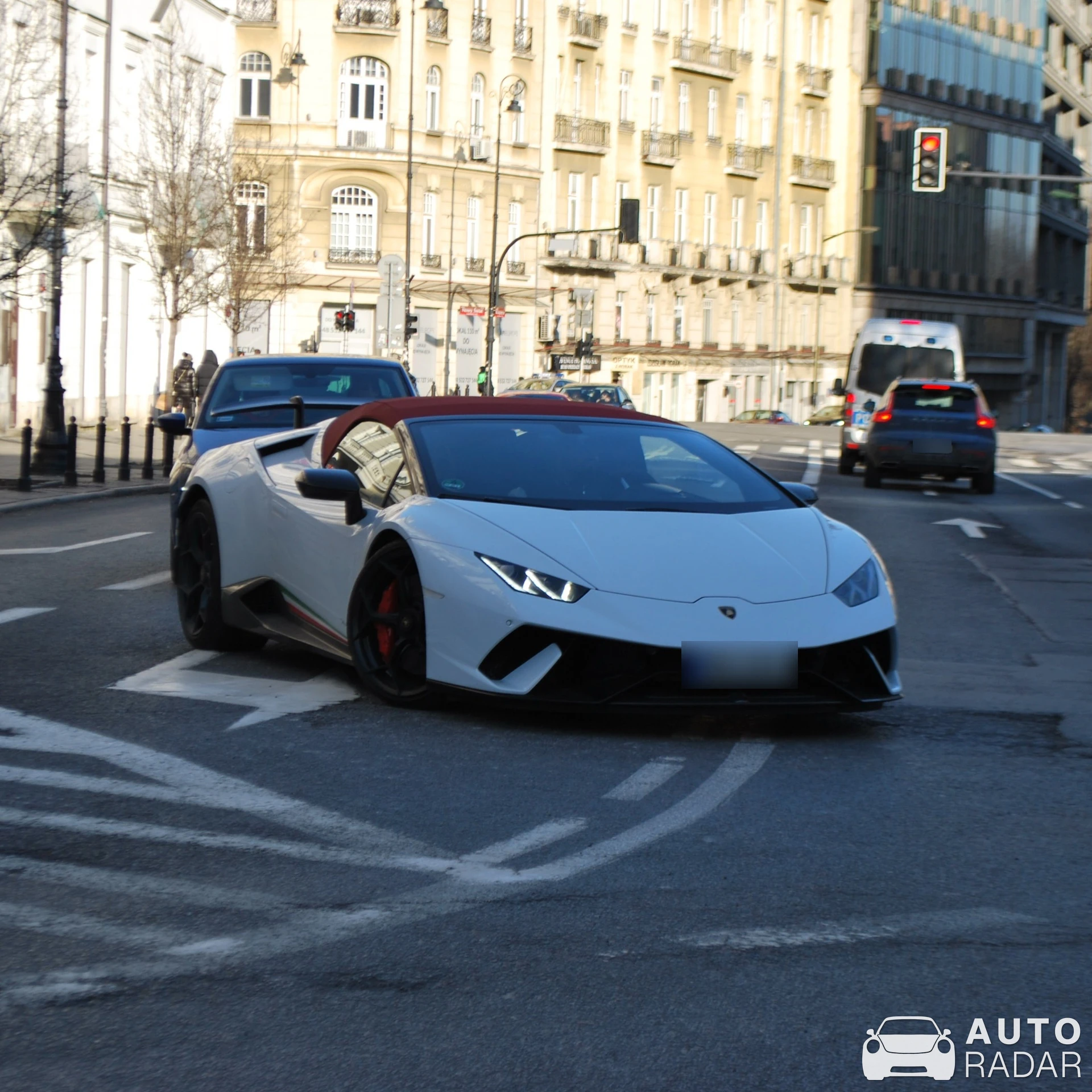 Lamborghini Huracán LP640-4 Performante Spyder spotted in Warszawa, Poland