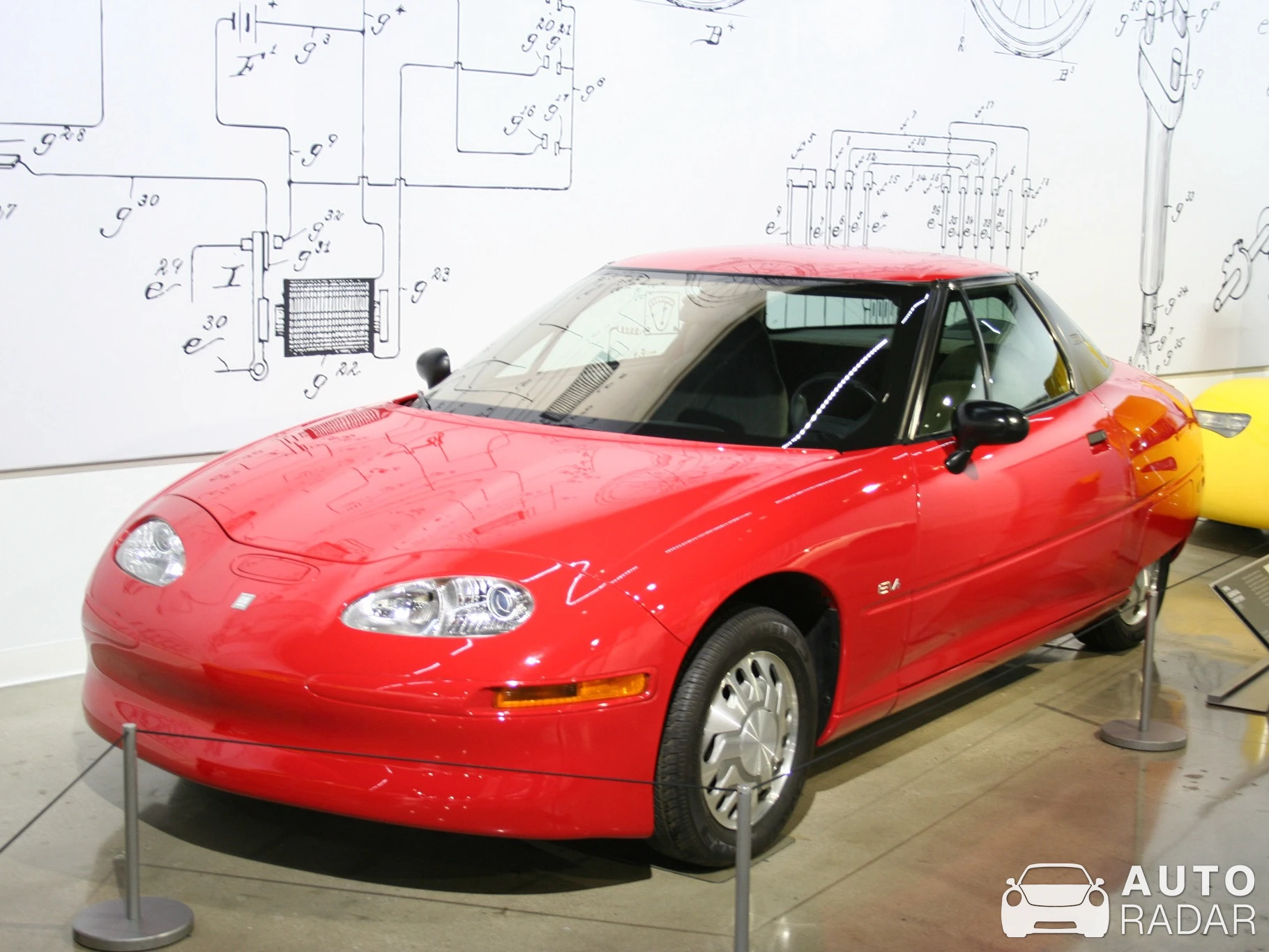 General Motors Motors EV1 spotted in Los Angeles