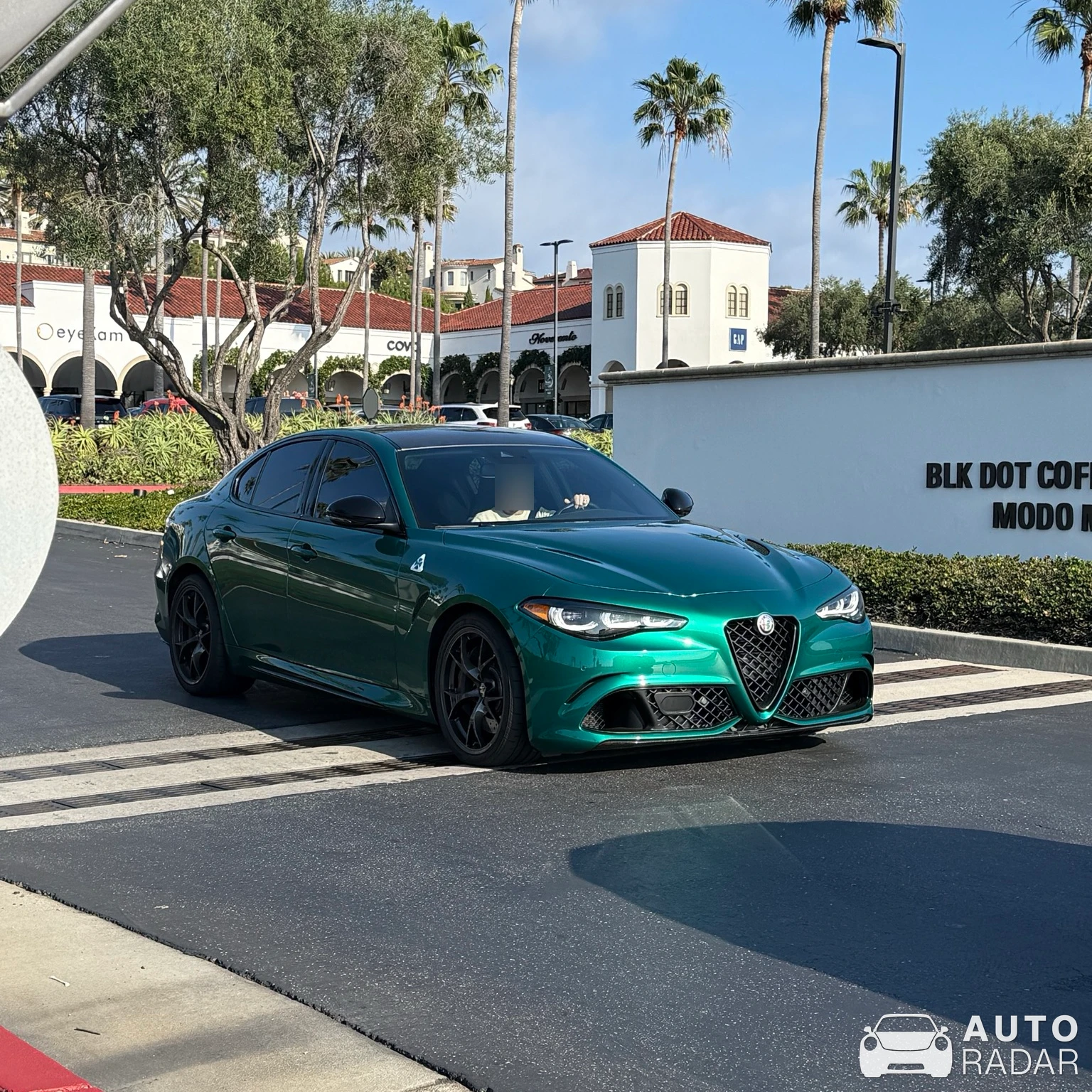 Alfa Romeo Giulia Quadrifoglio spotted in Newport Beach, United States