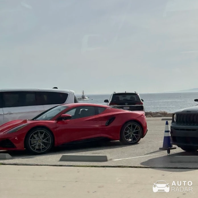 Lotus Emira V6 spotted in Malibu, United States