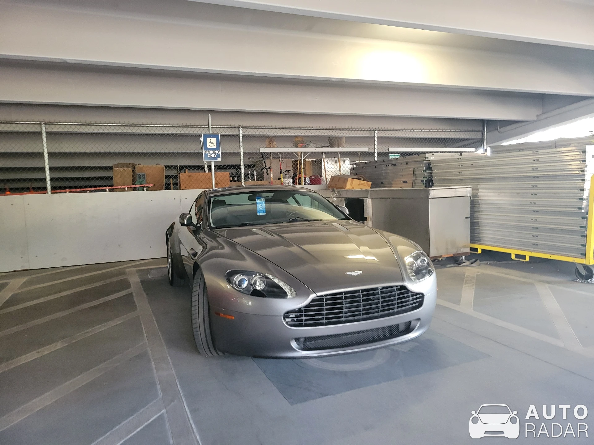 Aston Martin V8 Vantage Roadster spotted in Las Vegas, United States