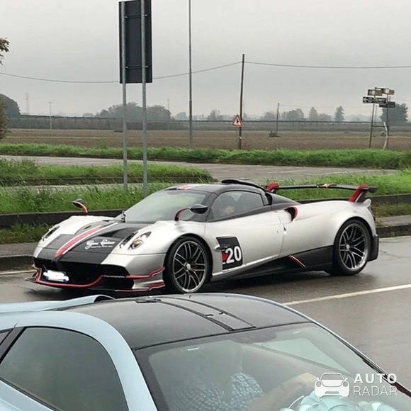 Pagani Huayra Roadster BC spotted in Graziosa, Italy