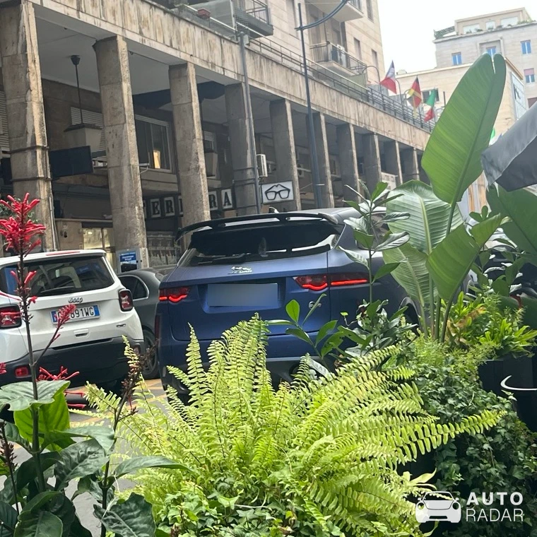 Jaguar F-PACE SVR 2021 spotted in Palermo