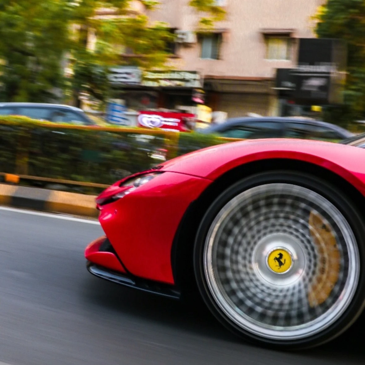 Ferrari SF90 Spider spotted in Ahmedabad