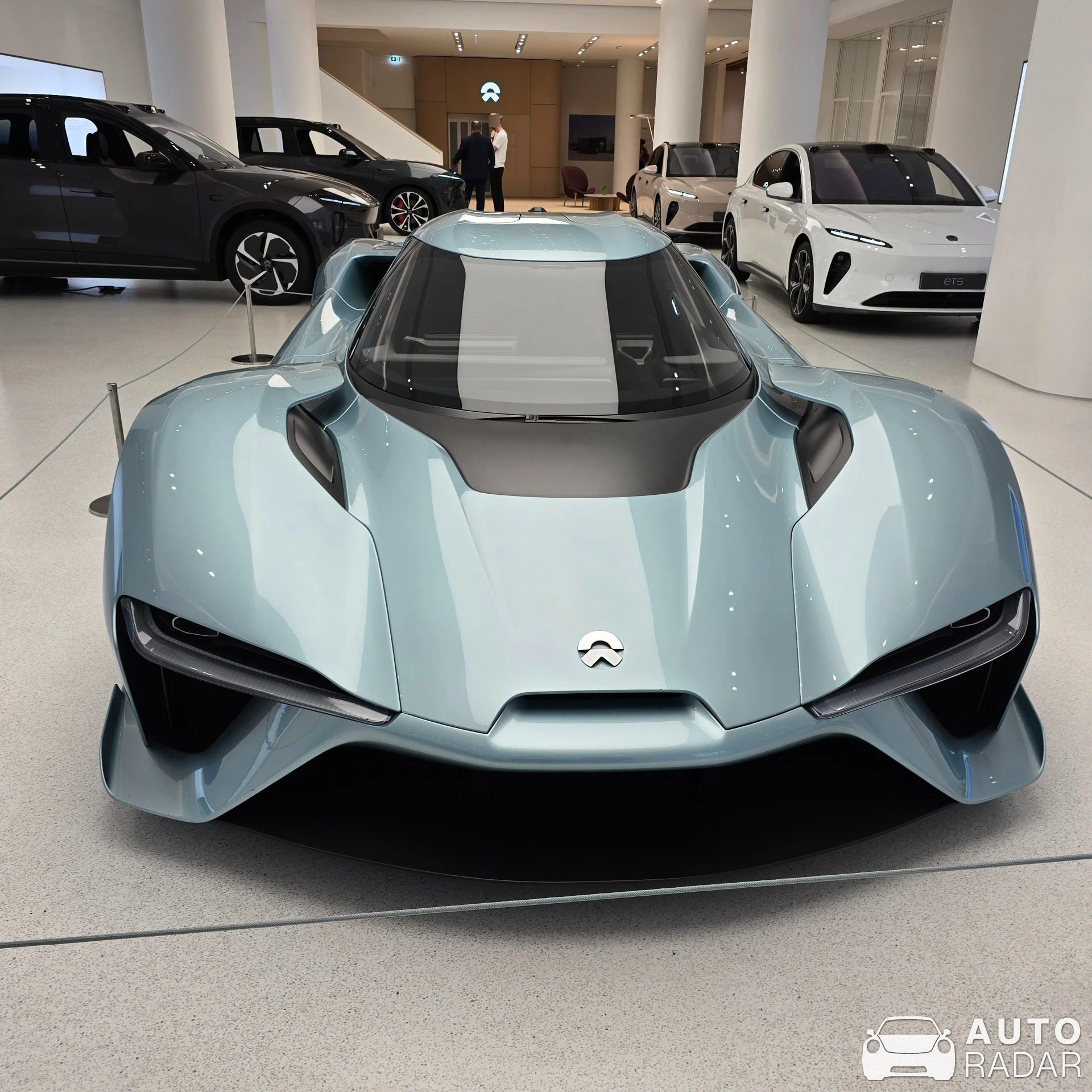 NIO EP9 spotted in Hamburg, Germany