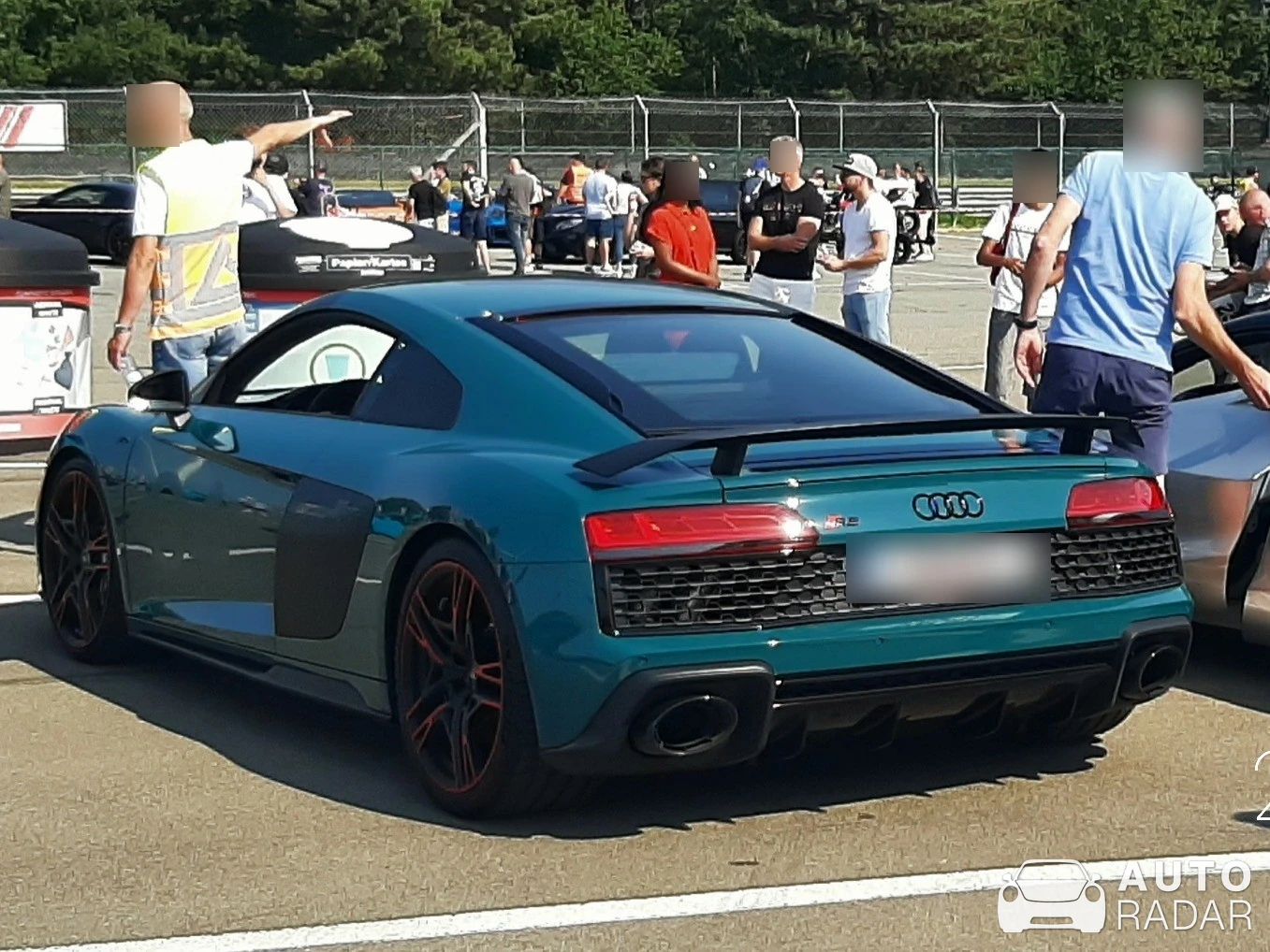Audi R8 V10 Performance 2019 Green Hell Edition spotted in Heusden-Zolder