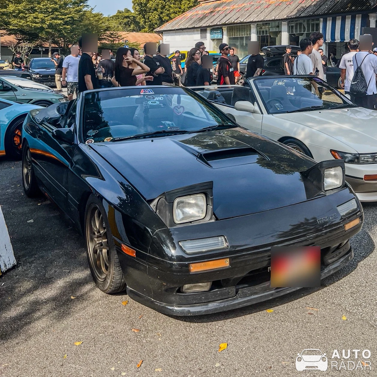 Mazda RX-7 FC3S Convertible spotted in Singapore, Singapore