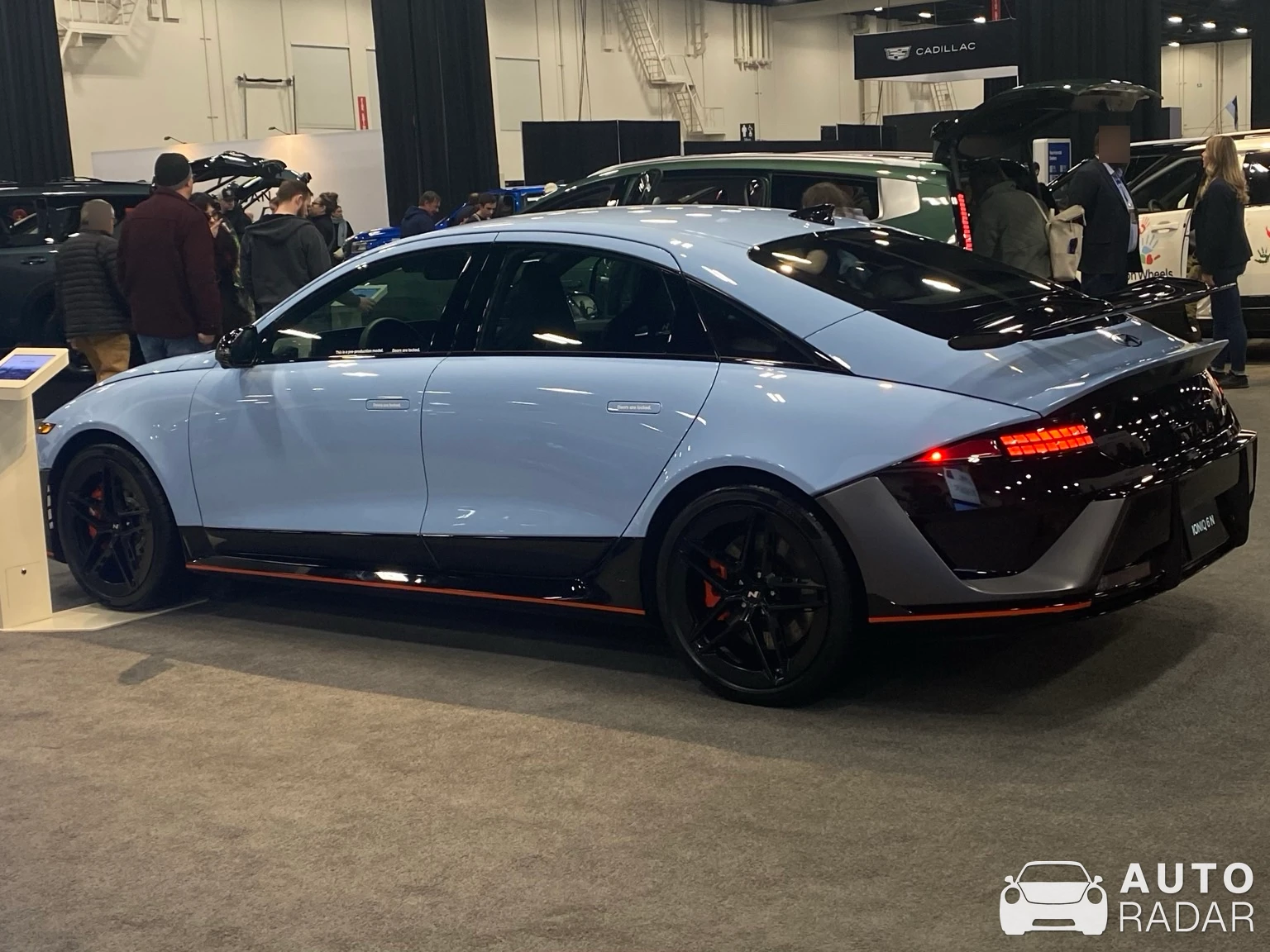 Hyundai Ioniq 6 N spotted in Calgary