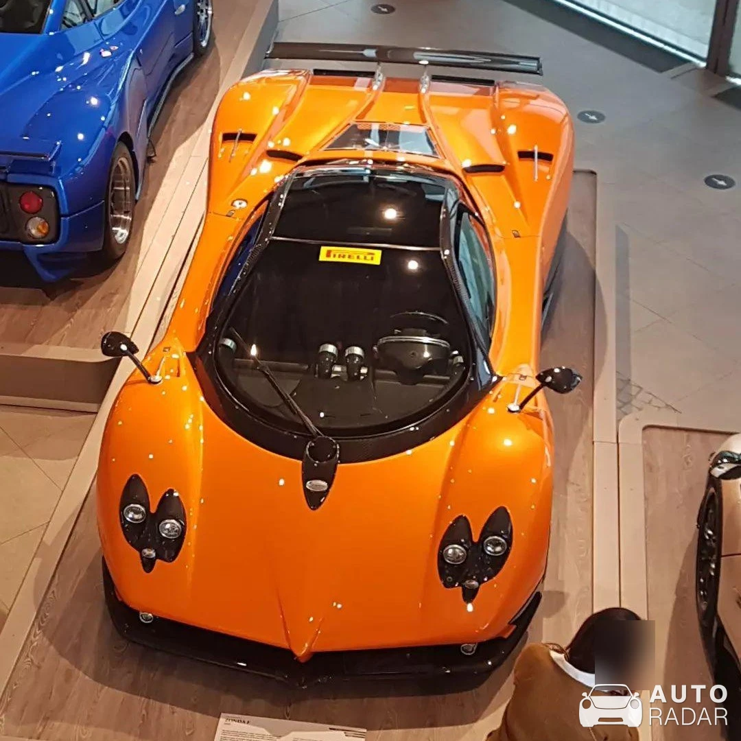 Pagani Zonda C12-F spotted in San Cesario sul Panaro