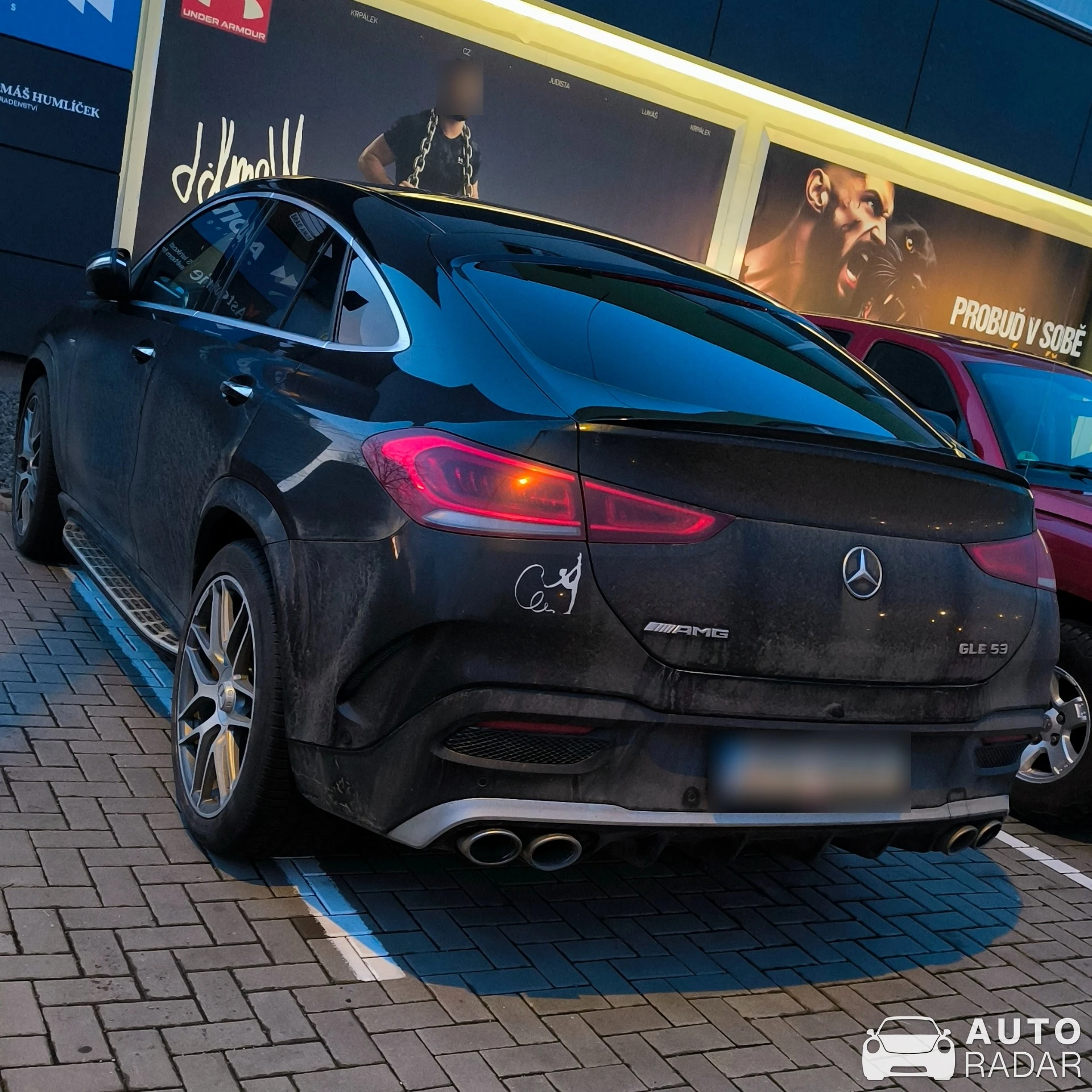 Mercedes-AMG GLE 53 Hybrid Coupé C167 2023 spotted in Karviná, Czechia