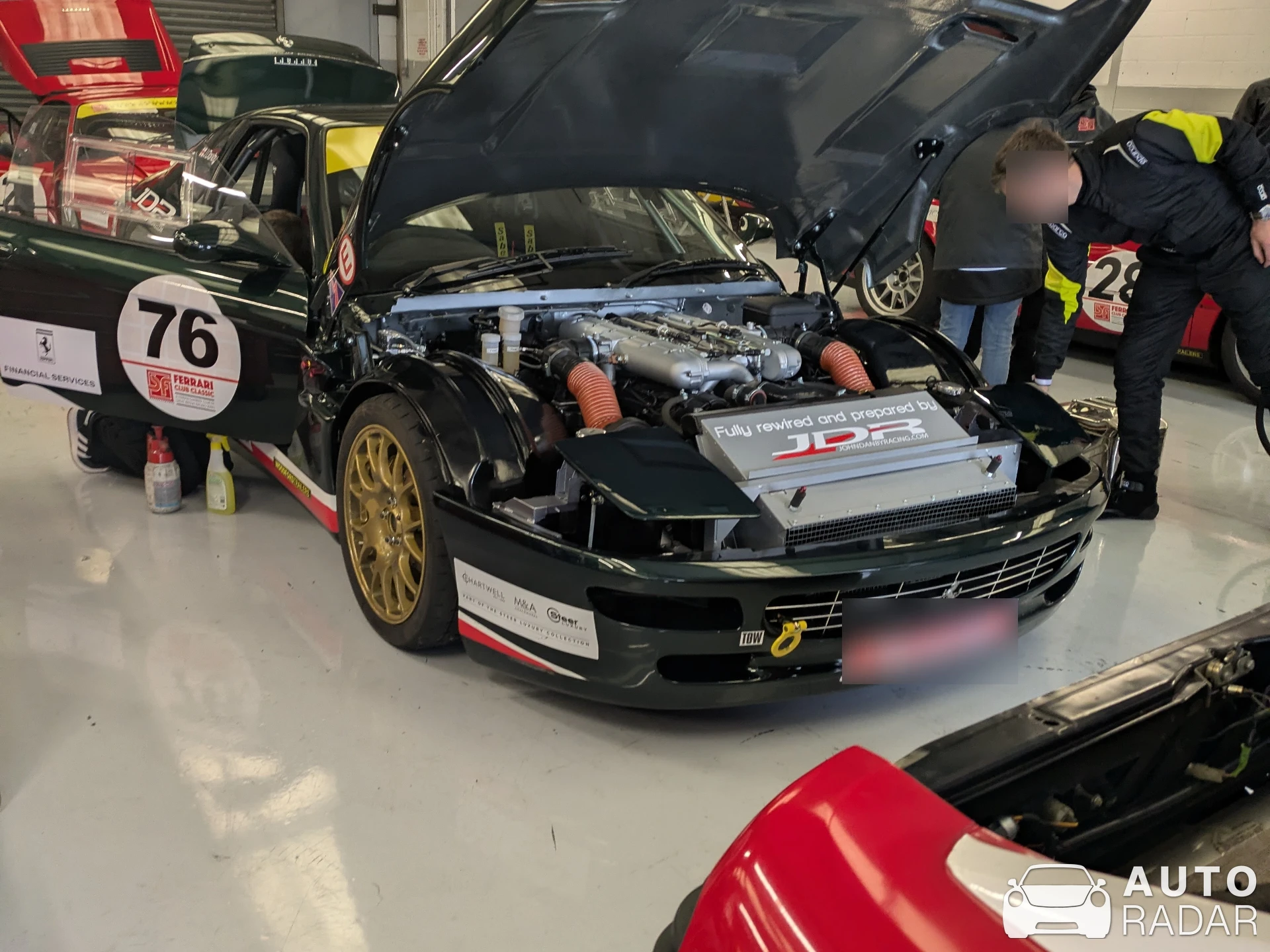 Ferrari F355 Challenge spotted in Ipswich