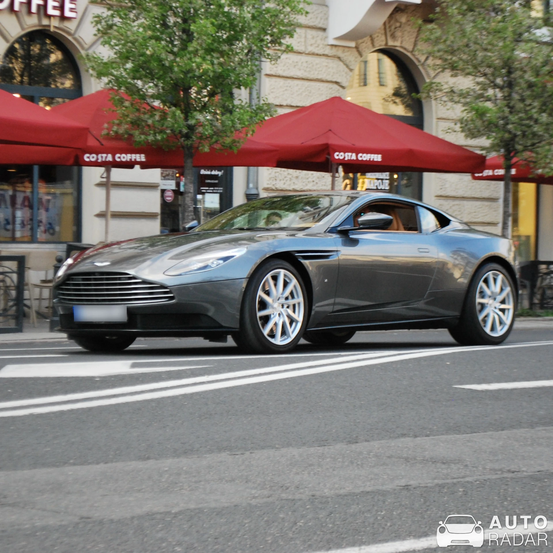 Aston Martin DB11 spotted in Warsaw, Poland