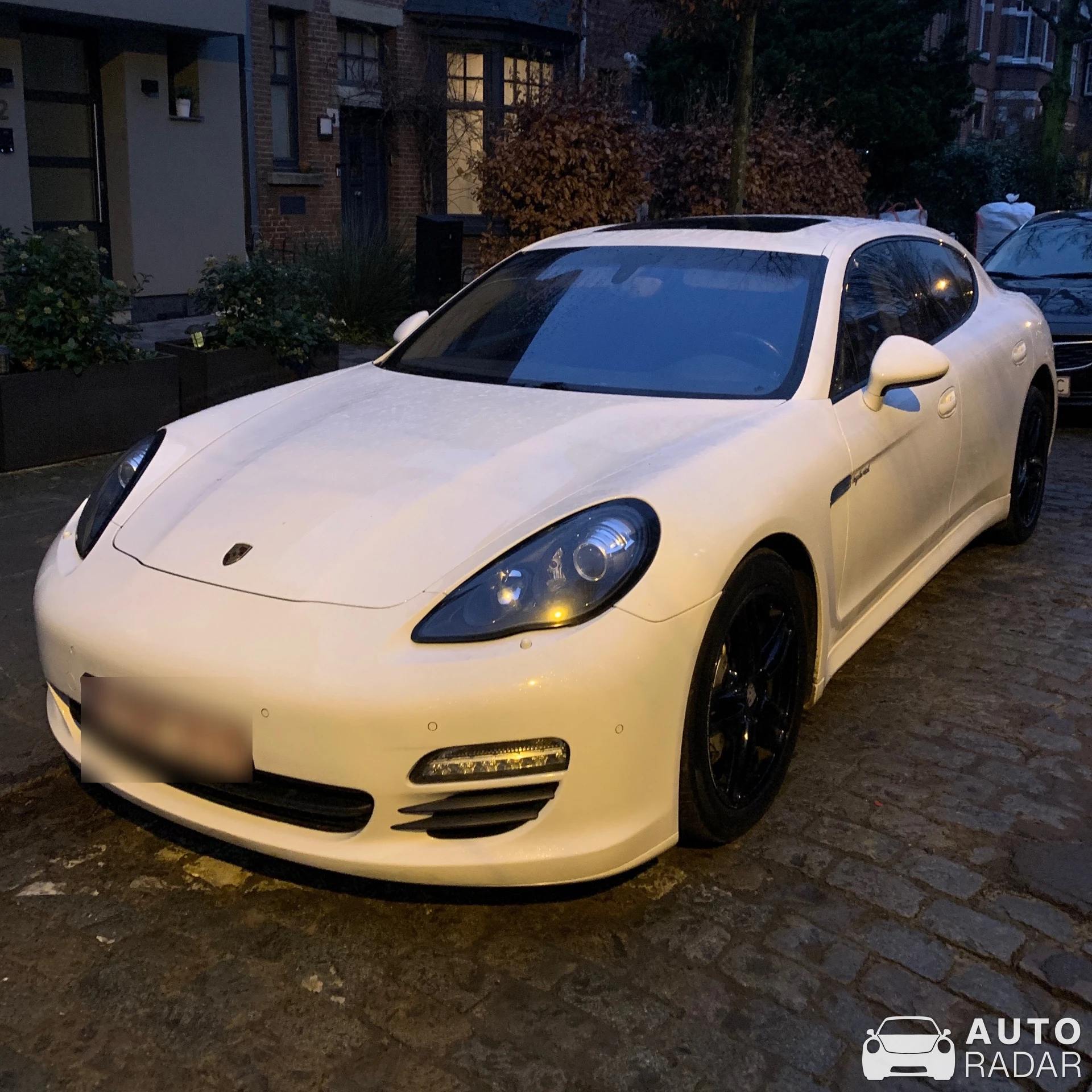 Porsche 970 Panamera S spotted in Antwerpen, België
