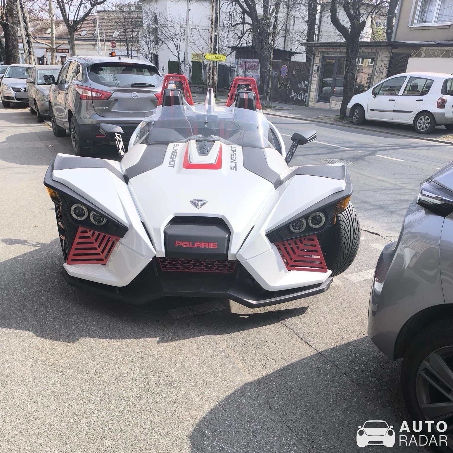 Polaris Slingshot GT LE spotted in Beograd