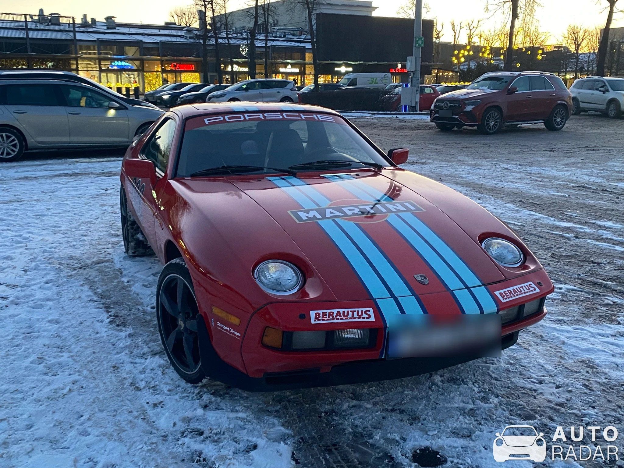 Porsche 928 spotted in Vilnius, Lietuva