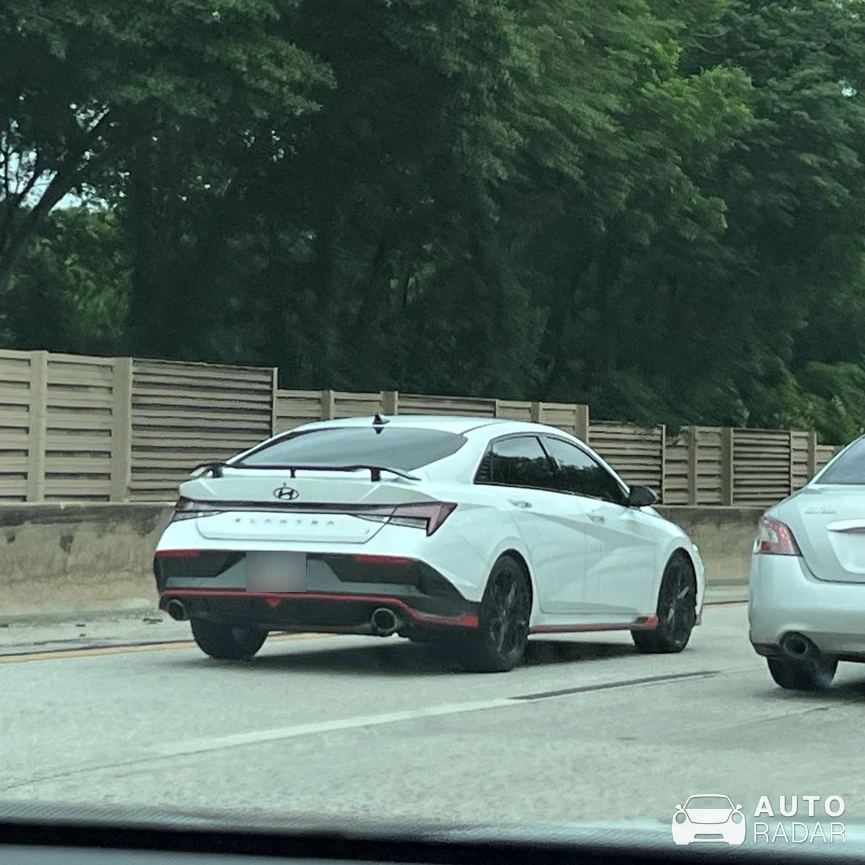 Hyundai Elantra N spotted in Fort Mitchell
