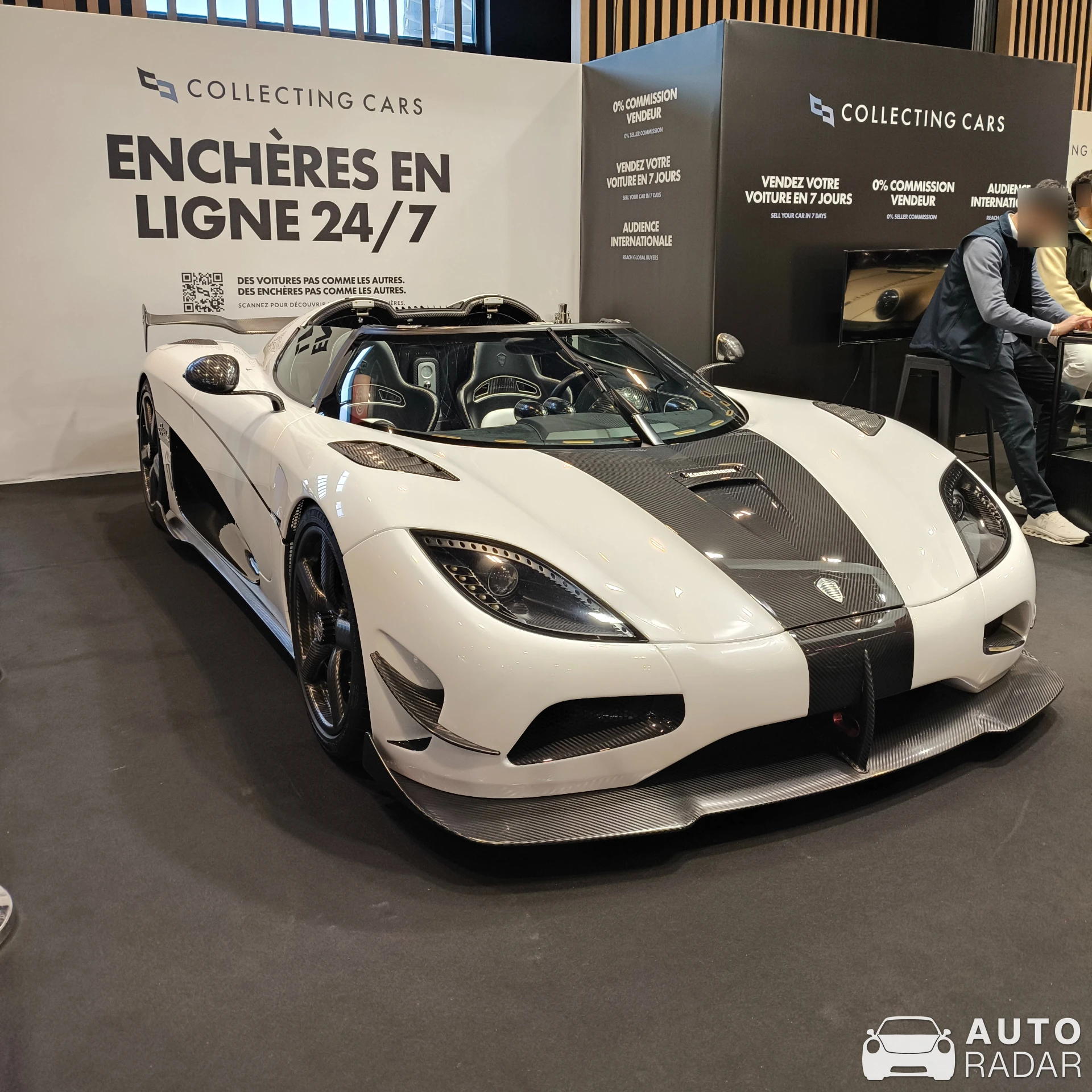 Koenigsegg Agera RS spotted in Vanves, France