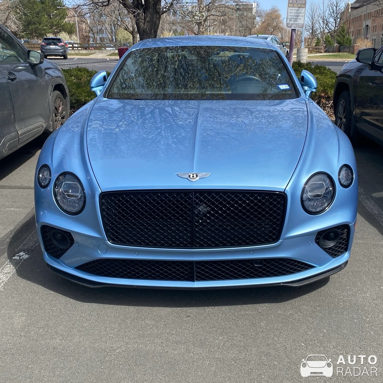 Bentley Continental GT Speed Black Edition 2016 spotted in Denver