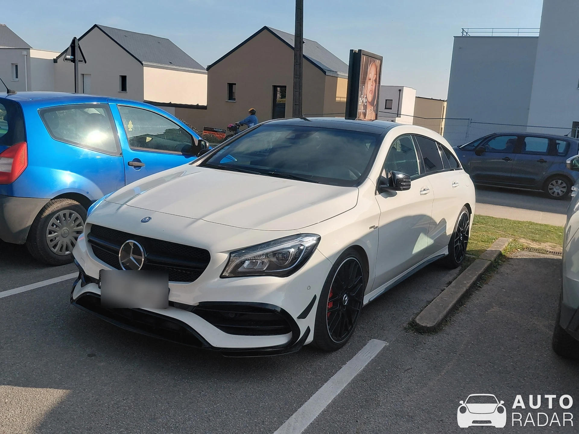 Mercedes-AMG CLA 45 Shooting Brake X117 spotted in Rennes